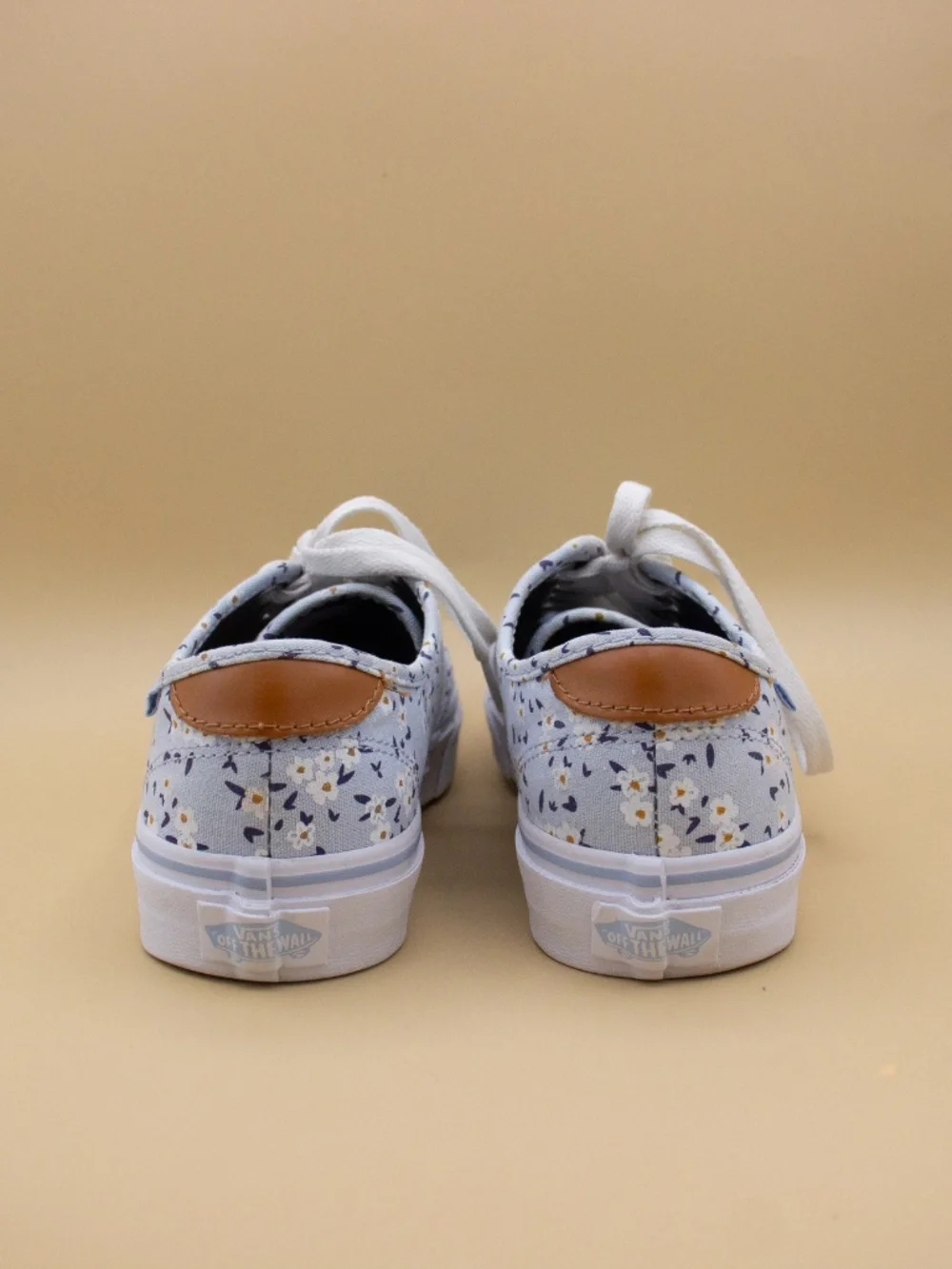 Vans Camden Deluxe Ditsy Blue Floral Print Shoes Women's Size 7.5